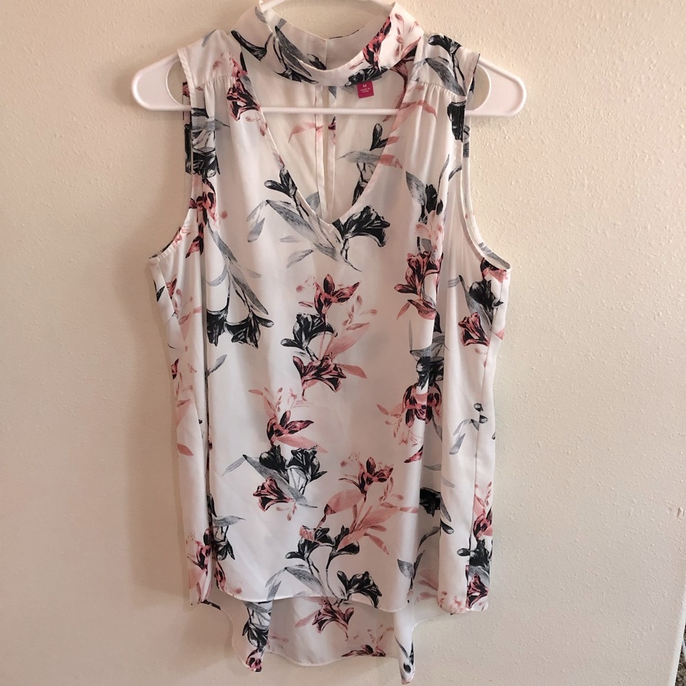 Vince Camuto Choker Neckline Blouse